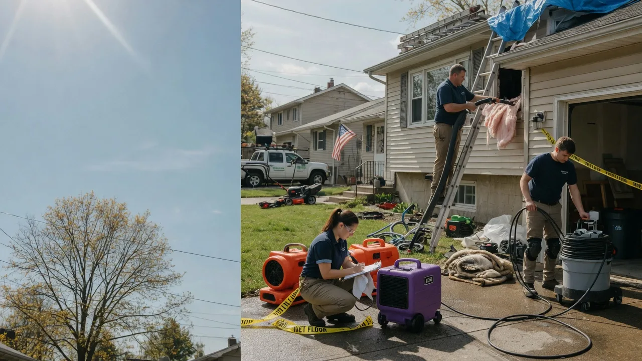 Emergency Water Removal in Evansville, IN near me